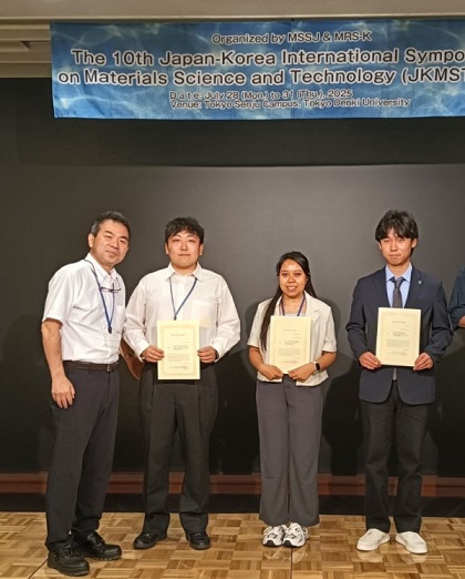 강지민 학생, 한·일 재료과학 국제포럼 ‘우수발표상’ 수상 대표이미지